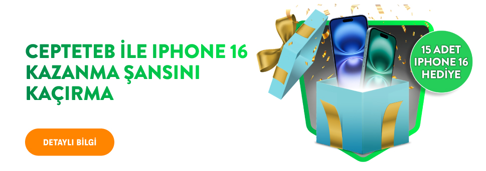 iPhone 16 Çekiliş Kampanyası!